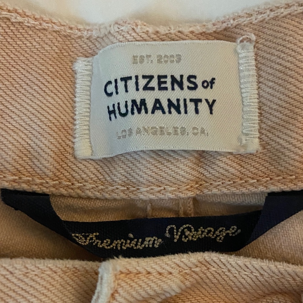 Citizens of Humanity Light pink Jolene denim